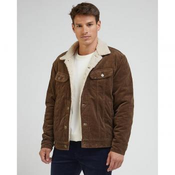 Chaqueta Lee con forro de borreguillo marrón