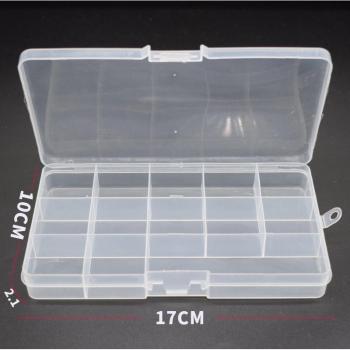 Rejilla Caja de Accesorios Joyería 10×13×24 cm – Contenedor Transparent PP