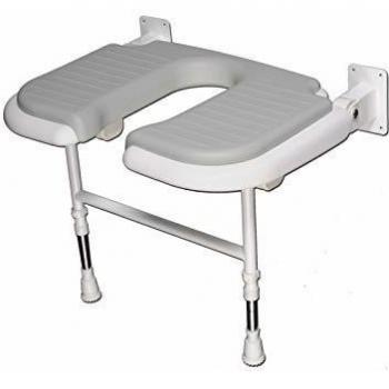 Siège de douche rembourré en U AKW 460x485 mm