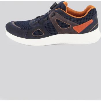 Scarpe basse Jomos Twist-Lock, Cuoio, Blu, Uomo, Taglia 47