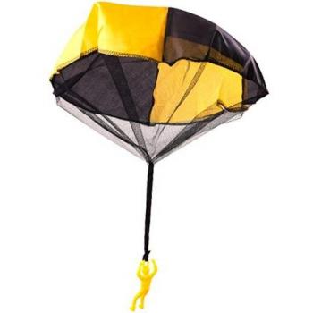 Hand-Throwing Soldier Parachute