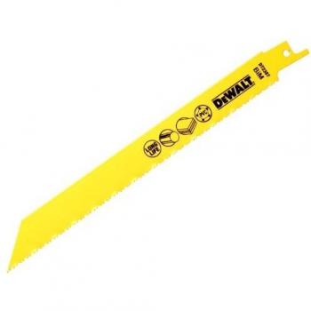 Lames de scie alternative Bimétal DeWalt DT2387QZ 12mm 203mm pour Plastique/Tuyaux