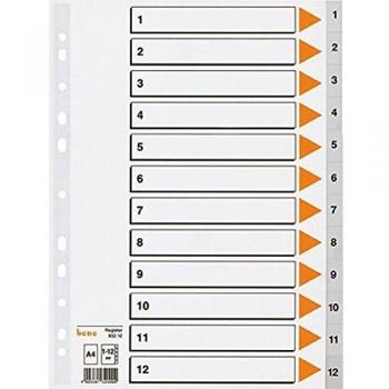 Set Accessori Classificatore 1-12 Grigio