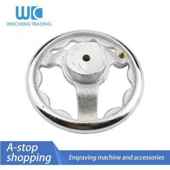 Bakelite Round Hand Wheel for CNC Machines - 3/4/5/6 Inch, Compatible with 70, 100, 118, 143mm
