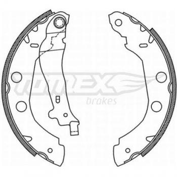 Kit de Zapatas de Frenos Tomex TX 21‑01