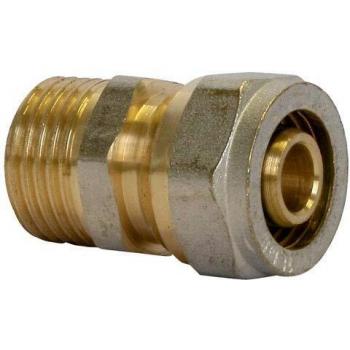Somatherm Raccordo Multistrato Ø16 Maschio 3/8