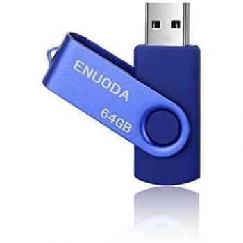 4GB USB Stick ENUODA Speicherstick Rotate Metall Mehrfarbig High Speed USB 2.0 Flash Drive
