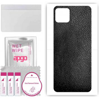 A72N 5G Black Leather Protective Wrap