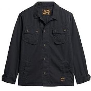 Superdry Camicia Overshirt Uomo Blu Navy 2XL