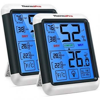 TP55 ThermoPro 2 Pezzi Misuratore Temperatura & Umidità