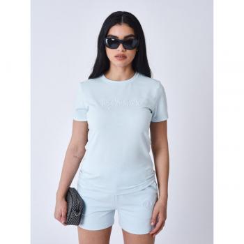 Tee-shirt femme Essentials Project X Paris - Ice blue - L