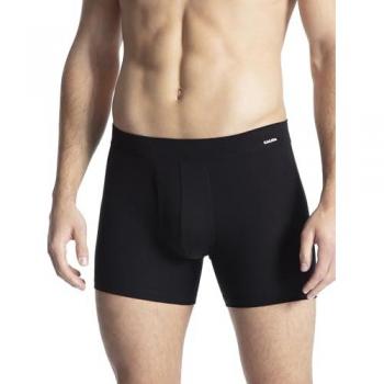 CALIDA Cotton Code Boxer Brief, Komfortbund mit Eingrifffür Herren, XXL, Schwarz