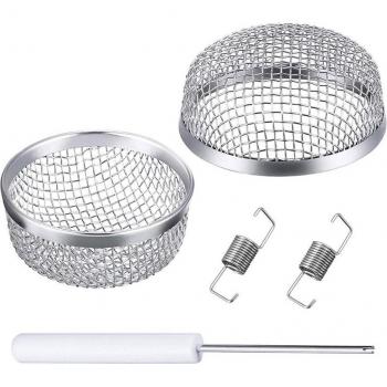 Iztoss 2 Pack Stainless Steel Mesh Insect Screen for RV Furnace Vent