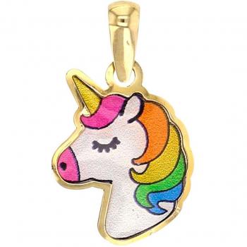 Golden Unicorn Treasure Necklace