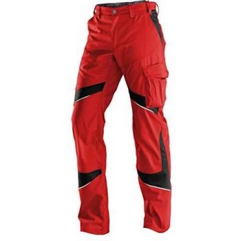 Kübler Activiq Pantaloni da Lavoro Uomo Taglia 40 Rosso Nera