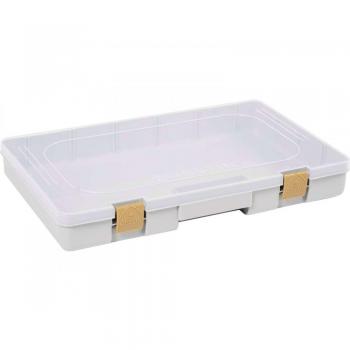 WESTIN Angelkoffer, Westin W3 Game Tackle Box 36x22,5x8cm Grau/Klar Angelbox