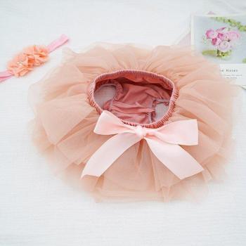 Combinaison Tutu Bloomer + Bandeau pour Nouveau-Né Fille