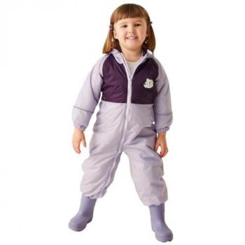 Regatta Combinaison thermique imperméable bébé violet, 2-3 ans