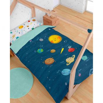 Capa Nórdica Kids Espaço Sideral 105 cm