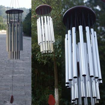 Cloches de jardin en cuivre 27 tubes