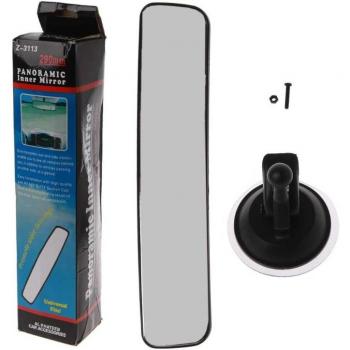 Universal Adjustable Wide Angle Rear View Side Mirror with Suction Installation for Infant Care and Car Interior Decor