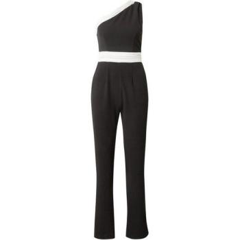 Mono 'Cali' estilo falda y tacón negro / blanco