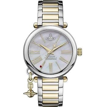 Vivienne Westwood Women’s Gold‑Metal Mother of Pearl Watch (VV006MOPSG)