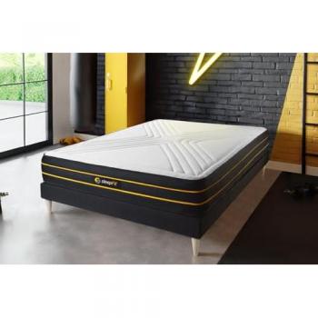 Colchón Ultra SLEEPFIT 180x210cm, Espesor 26cm, Con Memory Foam y Micro-Muelles Aislados, 7 Zonas de Confort