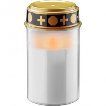 Lume funerale a LED con batteria Goobay