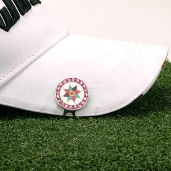 Verwijderbare Golfbal Marker 25Mm met Clip