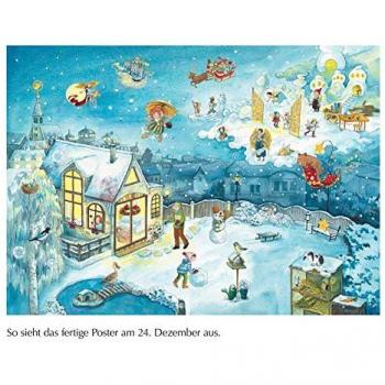 Der verlorene Wunschzettel: Ein Poster-Adventskalender zum Vor- und Selberlesen