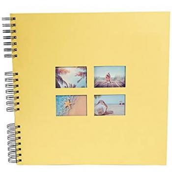 Album Milano Exacompta Jaune 360 pages, format 4x6 in (10x15 cm)