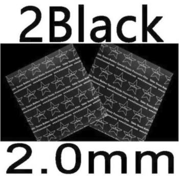 2x 61-Second THUNDER LM Table Tennis Rubber with Sponge