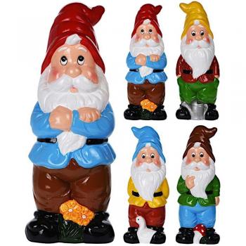 Ceramiczny Krasnal do Ogrodu