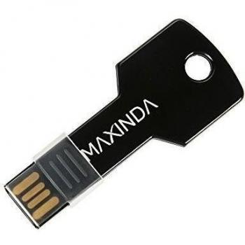 Medidas: 5.7 x 2cm x 2mm (64GB, Negro)