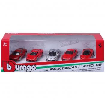 Ferrari Miniaturowe Auto Zestaw 5 Sztuk