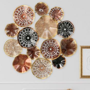 Ornement Mur Métal Boltze 1004411