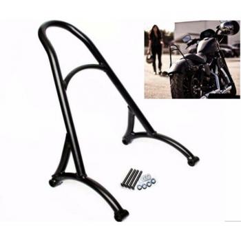 Harley Nightster 883/1200 Rückentisch – Schwarz, Eisen, Kurze Weichei-Bar
