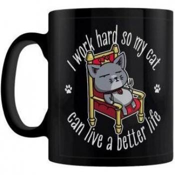 Tasse Mon effort, le bien-être de mon chat