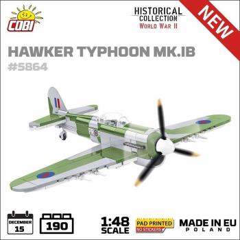Cobi Historical Hawker Typhoon Mk.IB – Multi-Size, One Pack