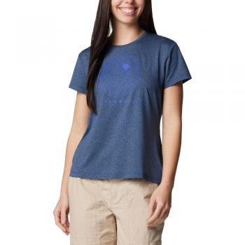 Columbia Damen Funktionsshirt Sloan Ridge™ SS Tee XS Blau