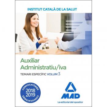 Auxiliar administratiu/iva de l' institut català de la salut (ics).