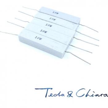 5Pcs 10W 220 Ohm Power Resistors
