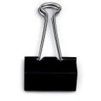 LEBEZ Confezione di 144 Double Clips 32mm