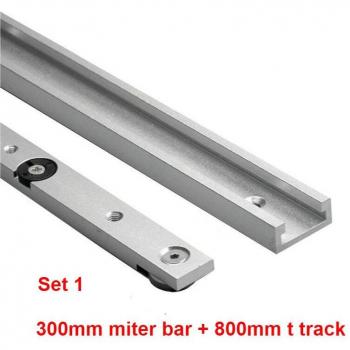 T-Slot Miter Track and Slider for Table Saw