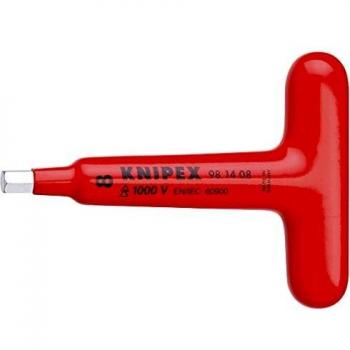 KNIPEX 98 14 08 T-Griff Schraubendreher für Innensechskantschrauben