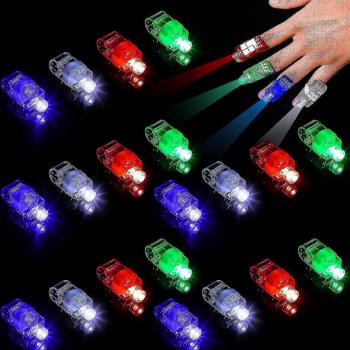 Bâtons Lumineux Doigt - 60 Unités