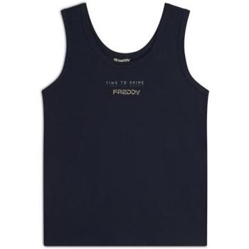 Canotta Svasata Freddy Gold Dark Sapphire Donna Extra Small