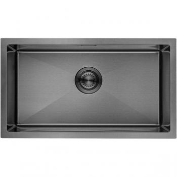 Réservoir de cuisine en acier inoxydable LOMAZOO Sierra 70 cm anthracite