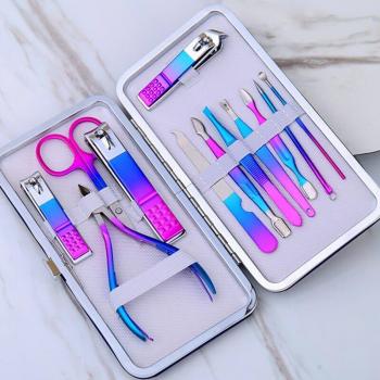 Nail Clipper Manicure Set Stainless Steel 4-15pcs